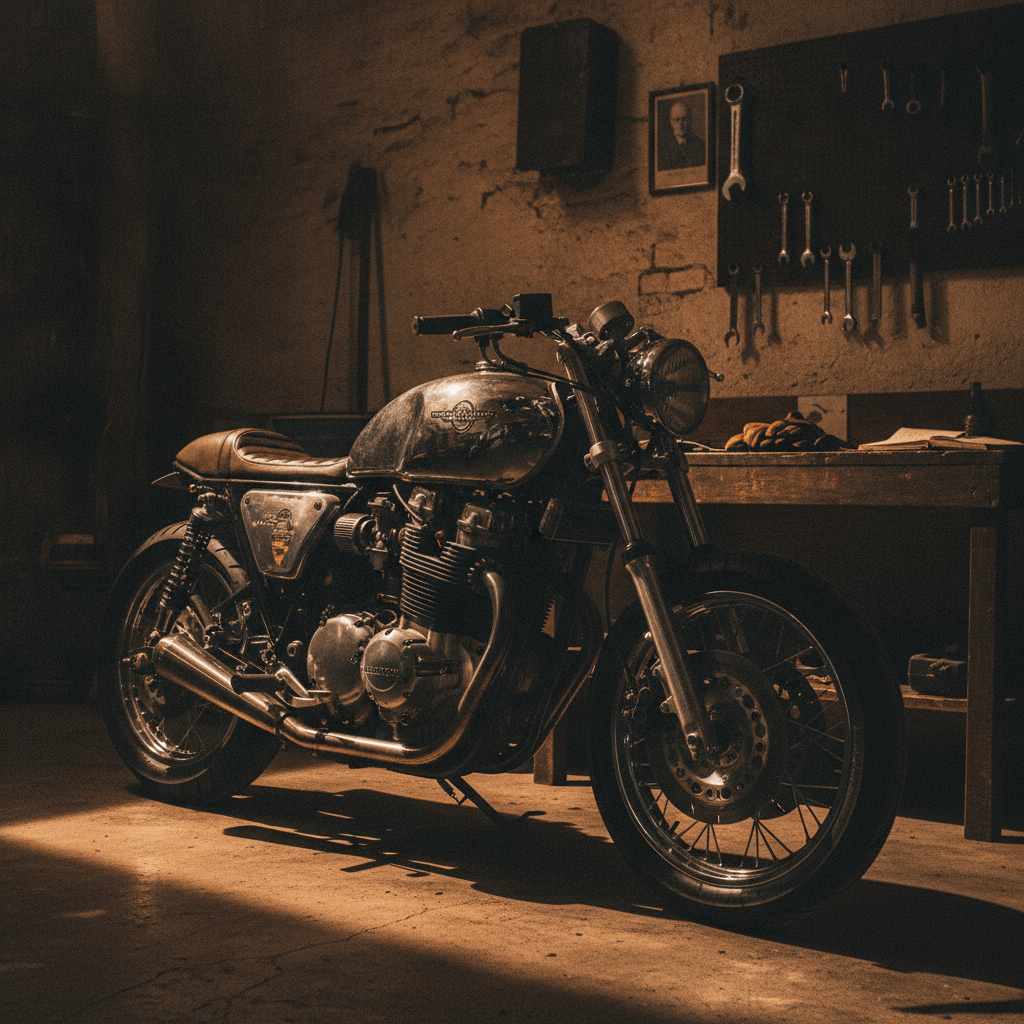 Moto custom officina Roma