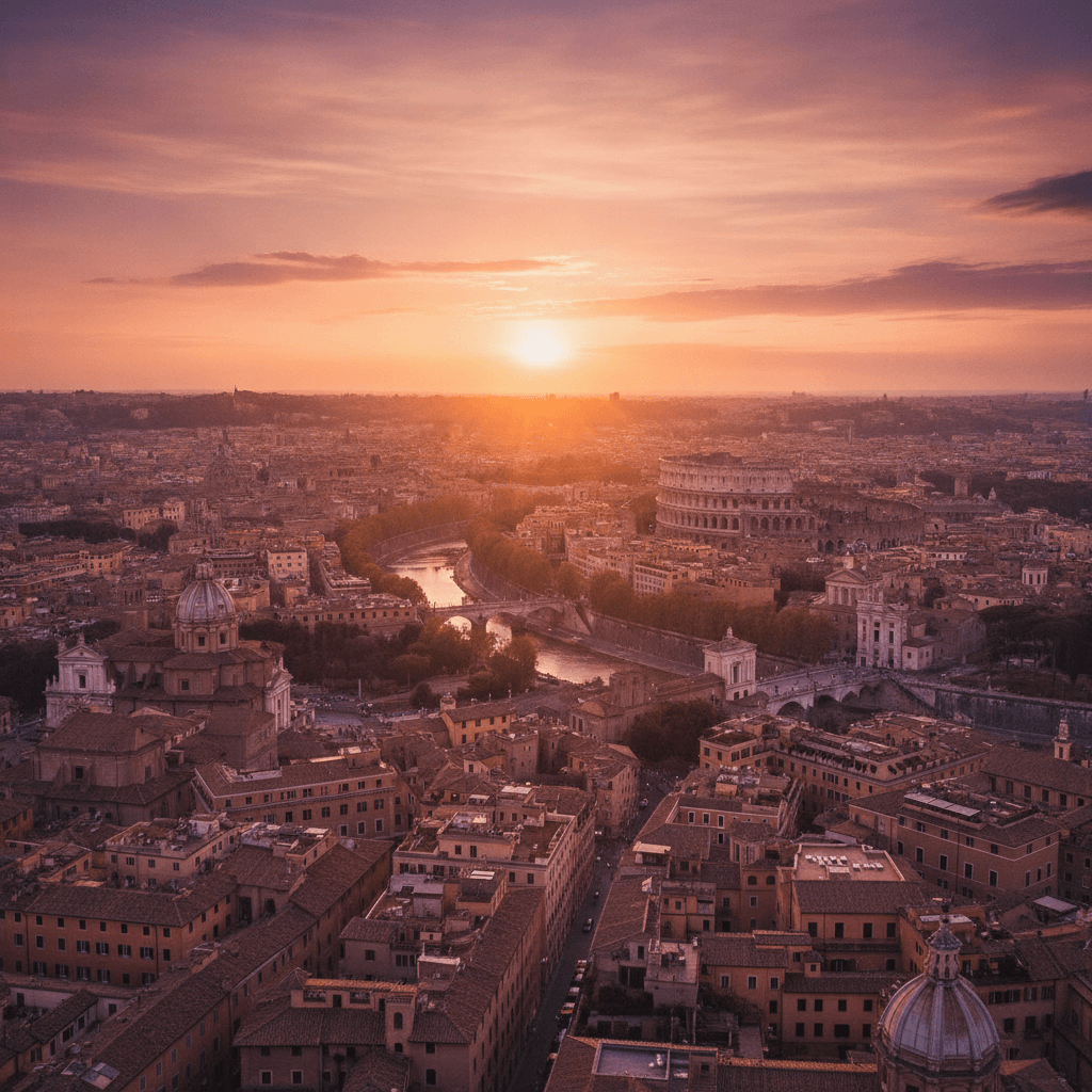 Roma dall'alto